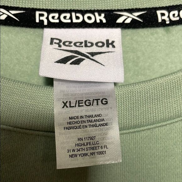 Reebok Green Sweatshirt - Picture 5 of 10